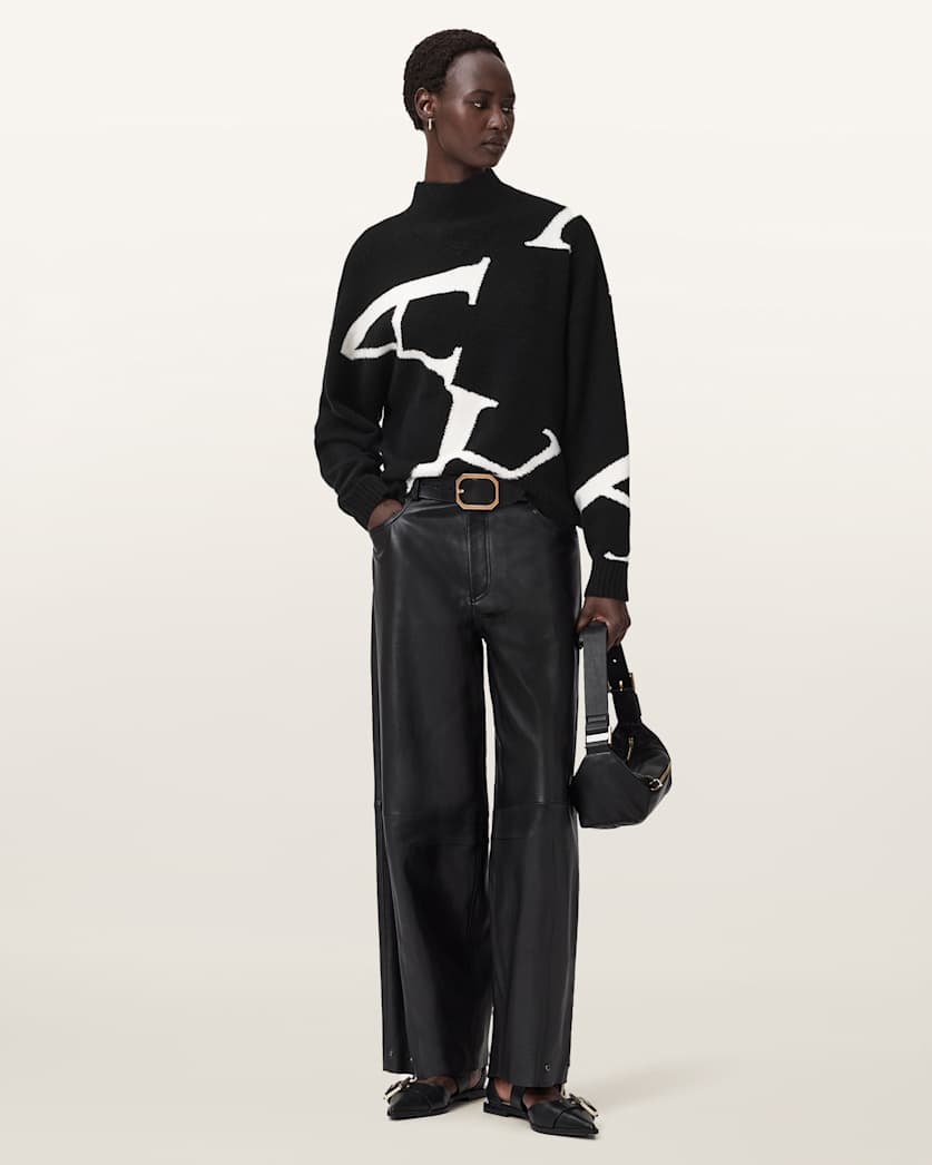 A Star Wool Blend Sweater