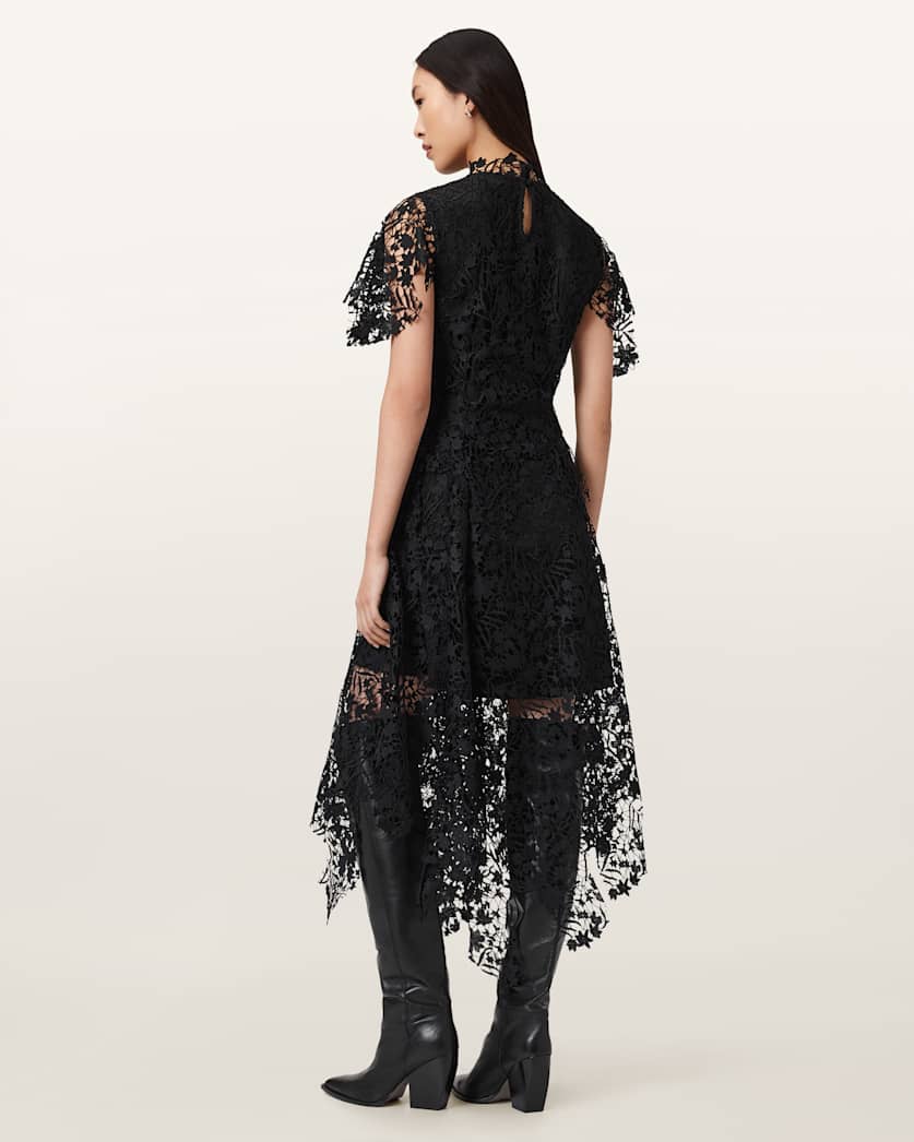 Saege Lace Midi Dress