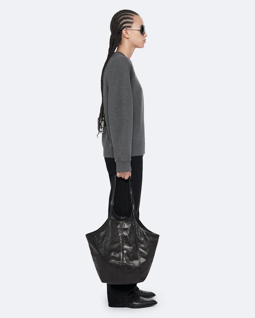 Relaxed raglan sweatshirt