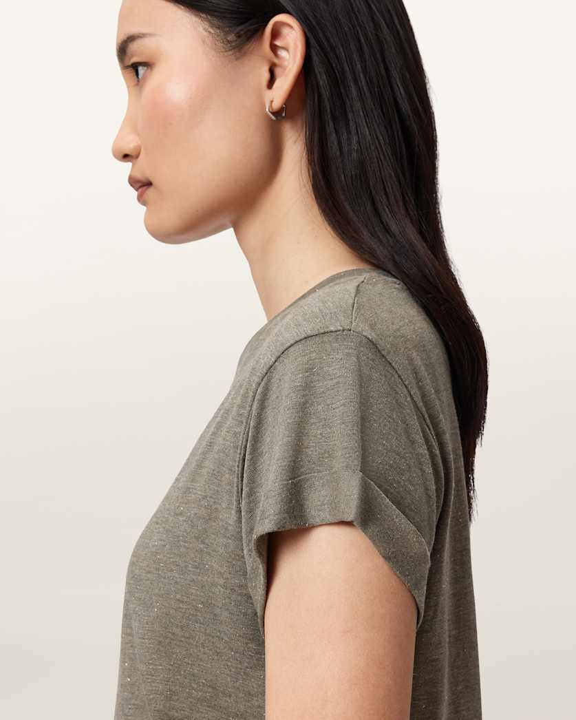 Anna Short Sleeve Shimmer T-Shirt