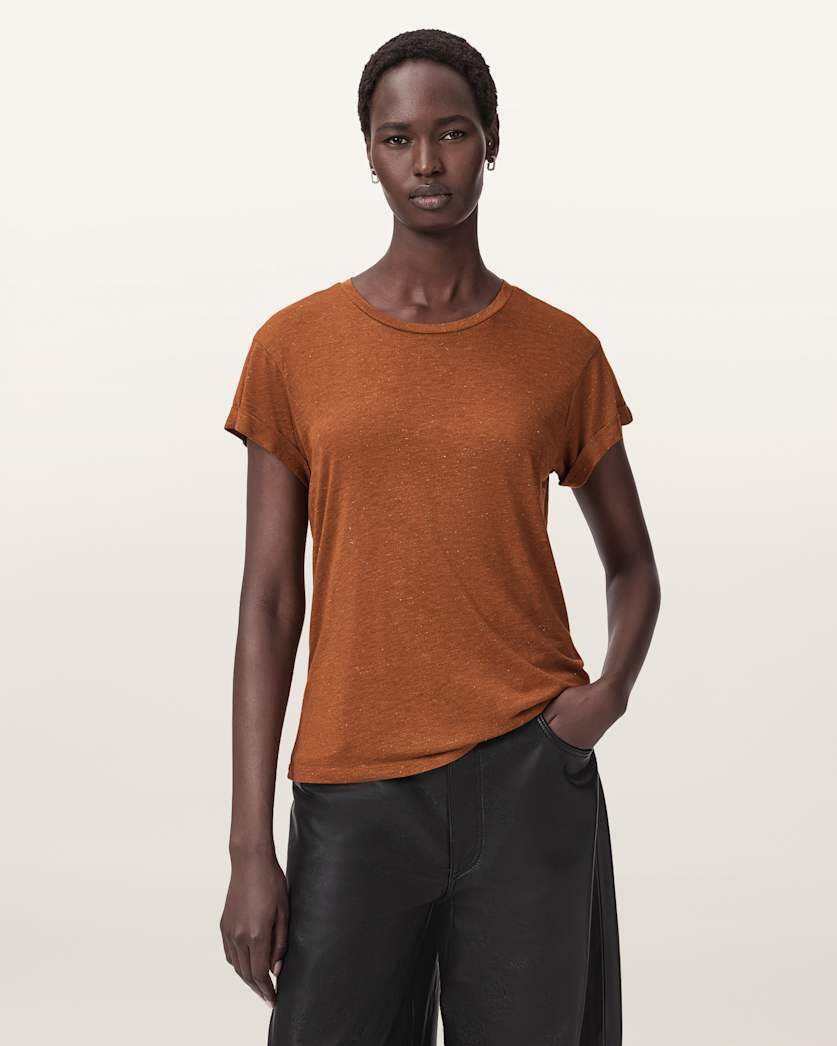 Anna Short Sleeve Shimmer T-Shirt