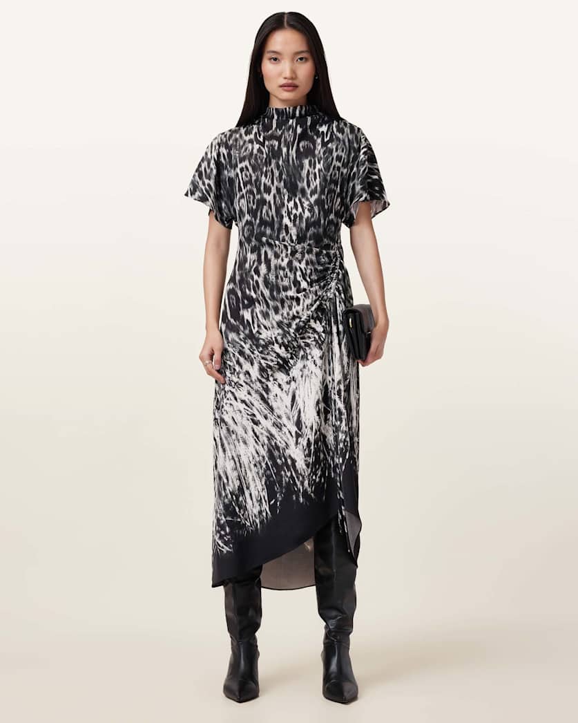 Rosie Short Sleeve Midi Dress