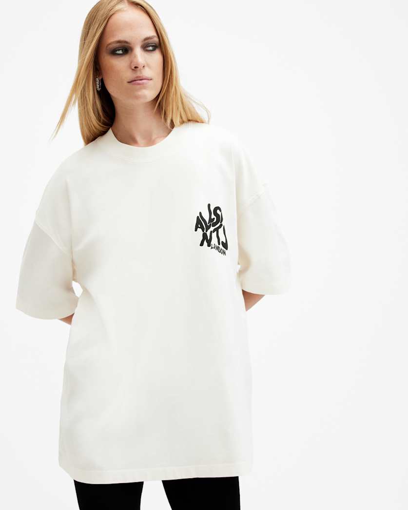 Orlando Logo Print Oversized T-Shirt