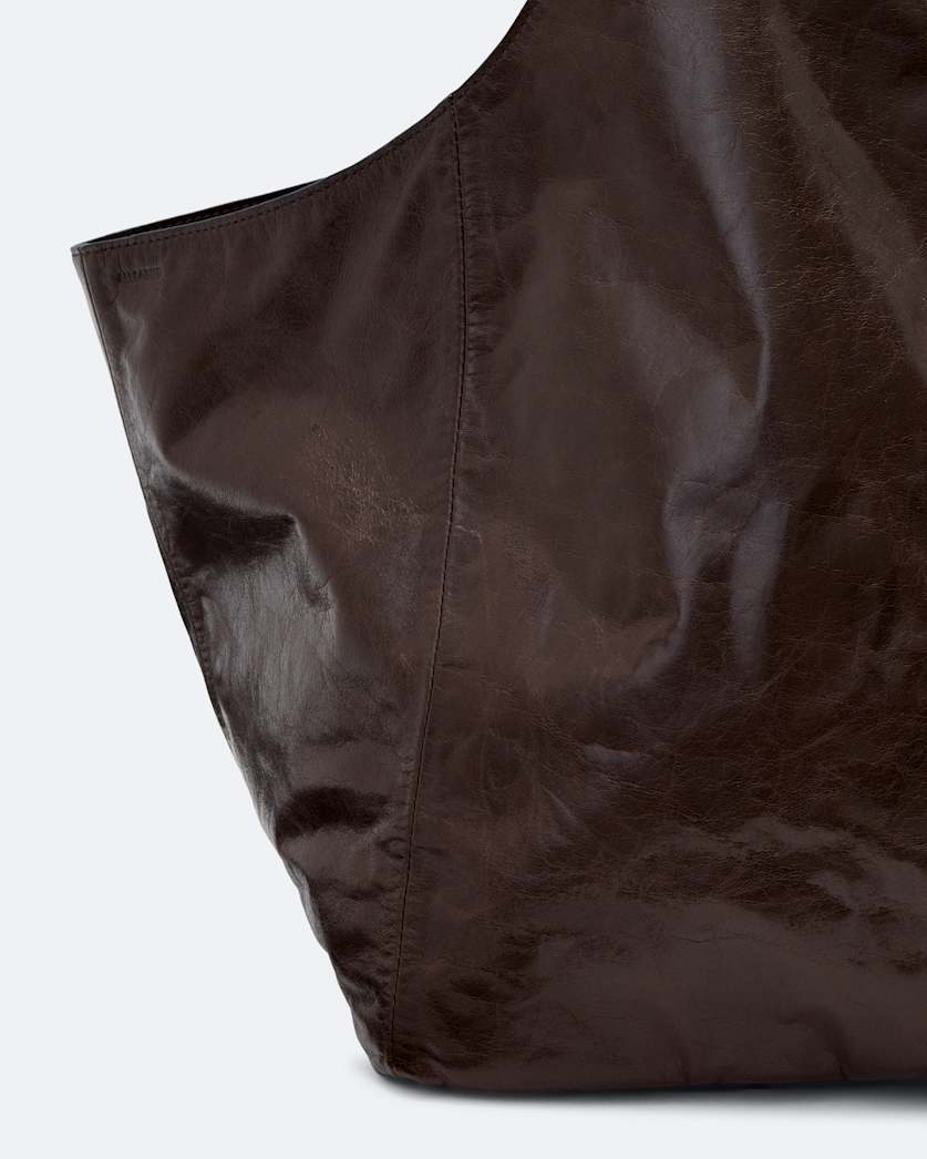 Siloh Oversized Leather Tote Bag