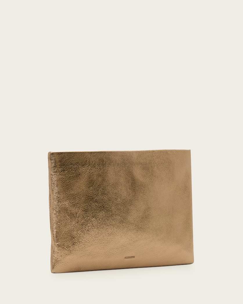 Bettina Leather Clutch Bag
