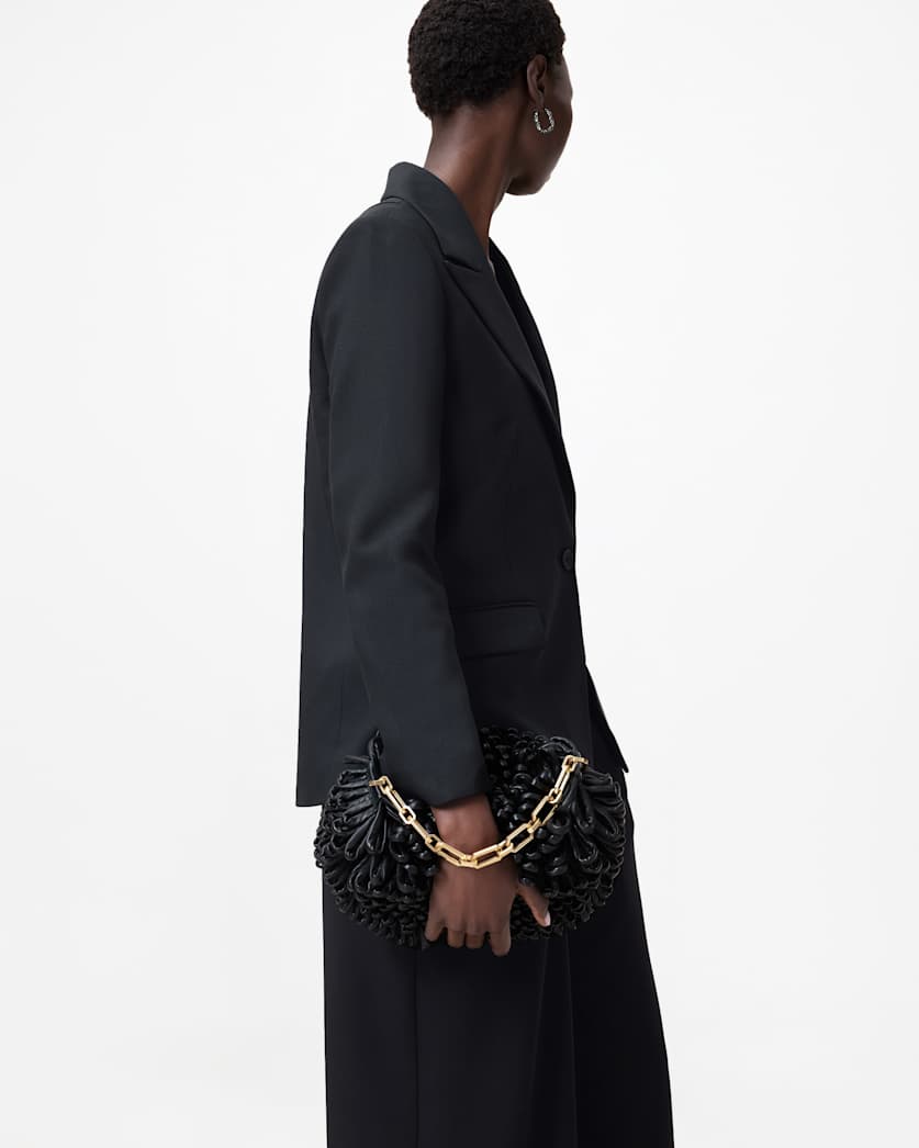 Madea Mini Chain Strap Leather Loop Bag