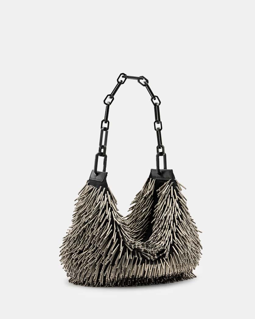 Madea Chain Strap Beaded Bag