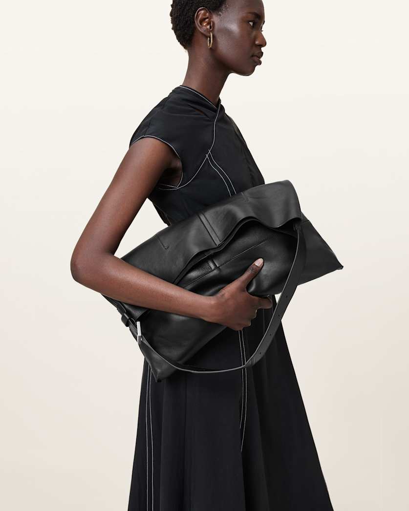 Asha Leather Shoulder Bag