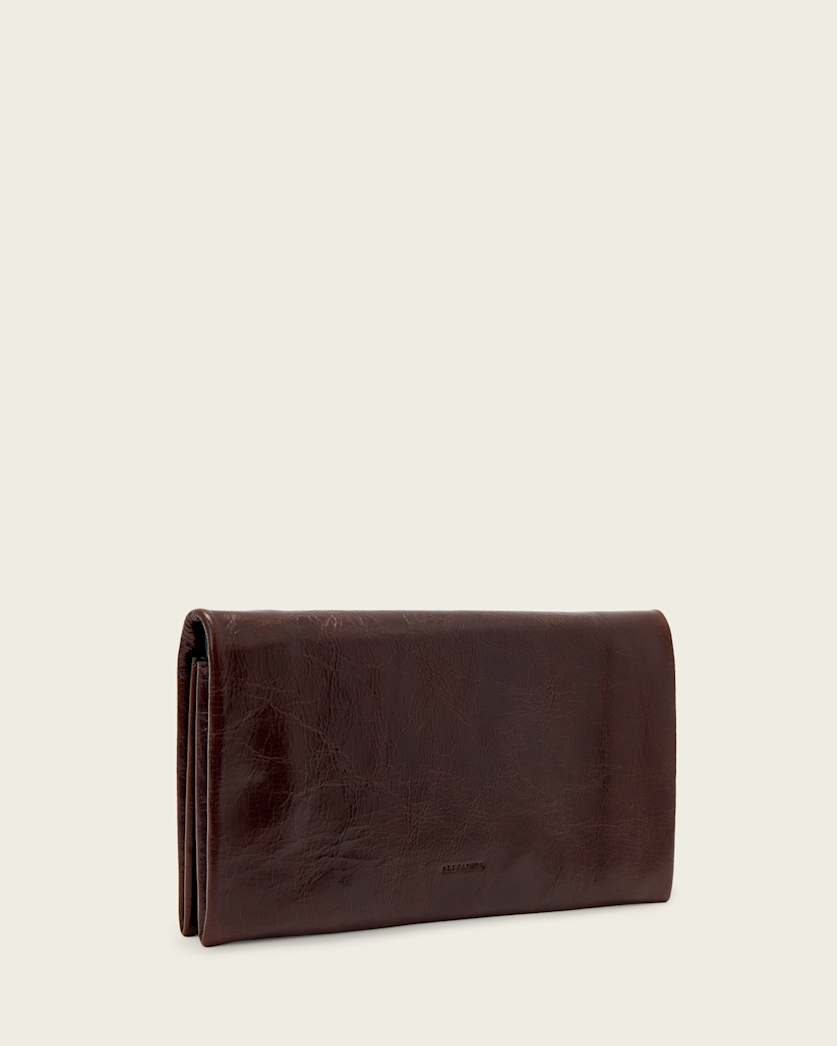 Harluna Leather Clutch Bag