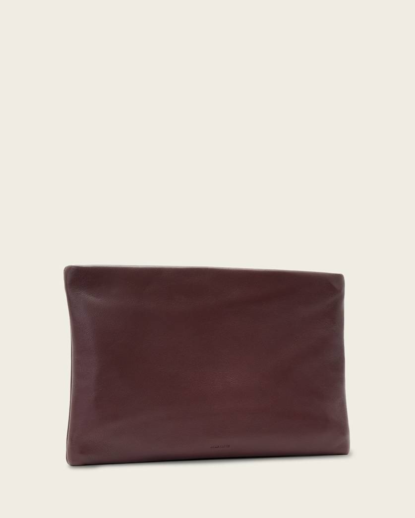 Bettina Leather Clutch Bag