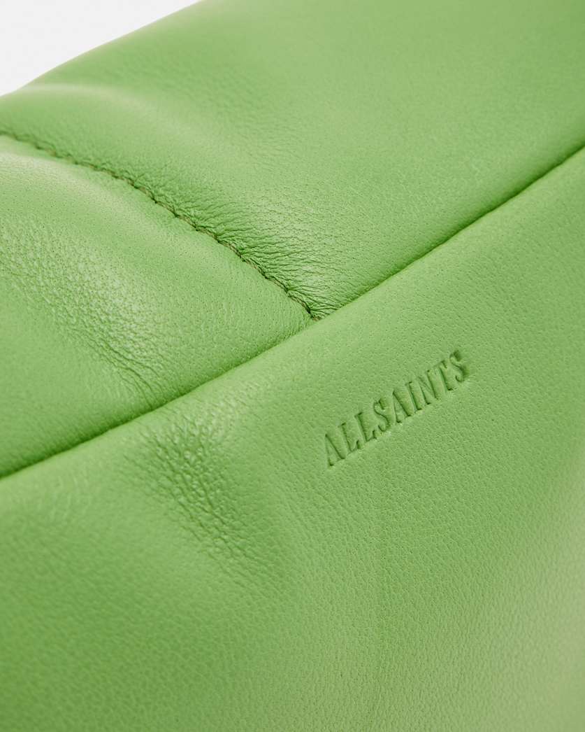 Ezra Leather Quilted Crossbody Bag