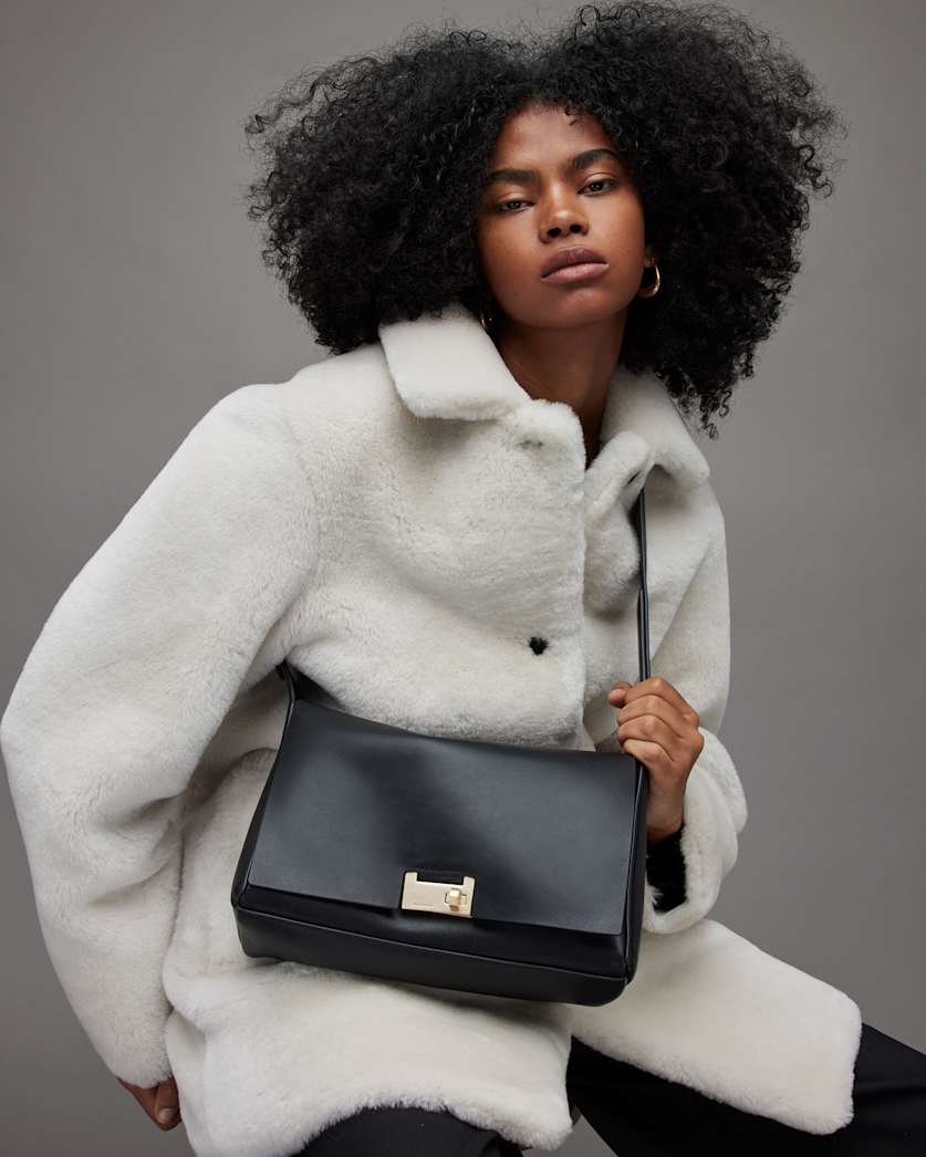 Sasha Leather Crossbody Bag