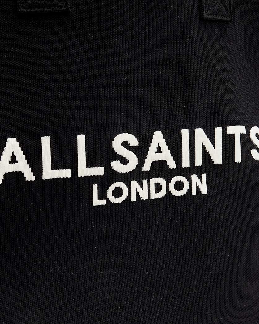 Izzy Logo Print Knitted Tote Bag