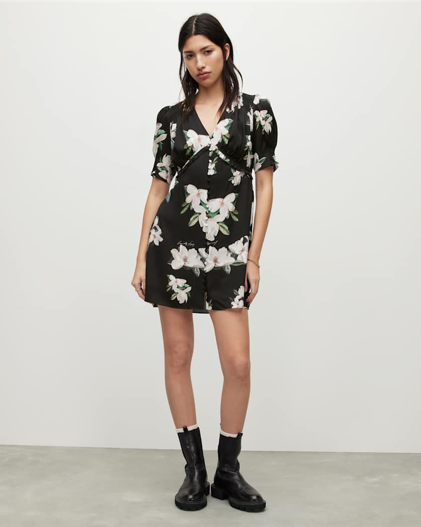 Demi Alessandra Floral Mini Dress