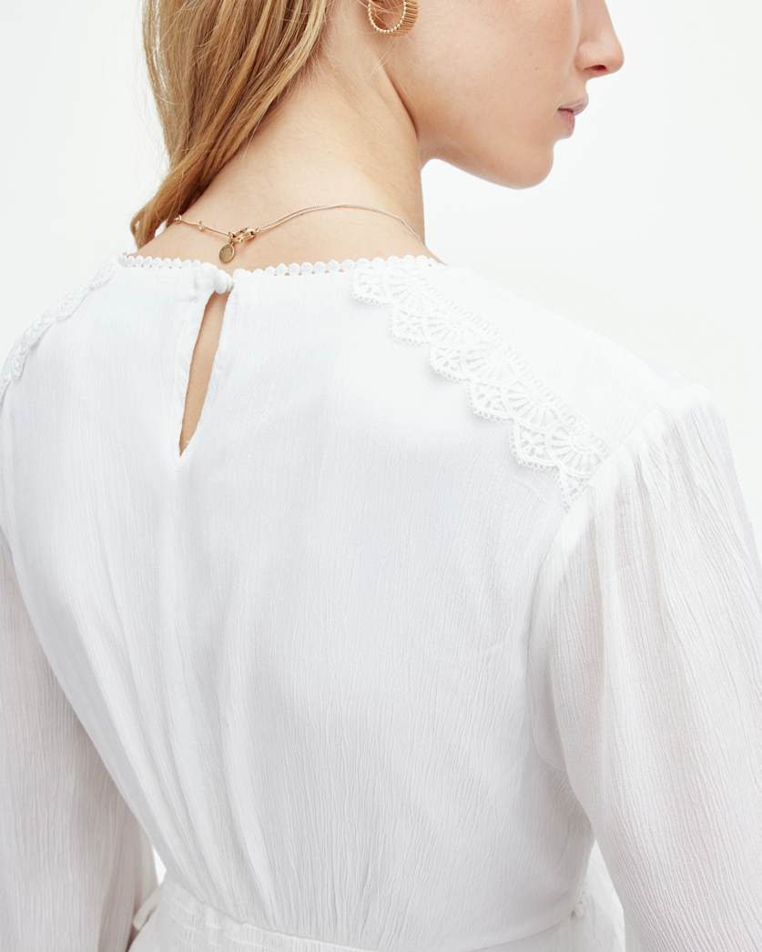 Zora Ruffle Mini Dress