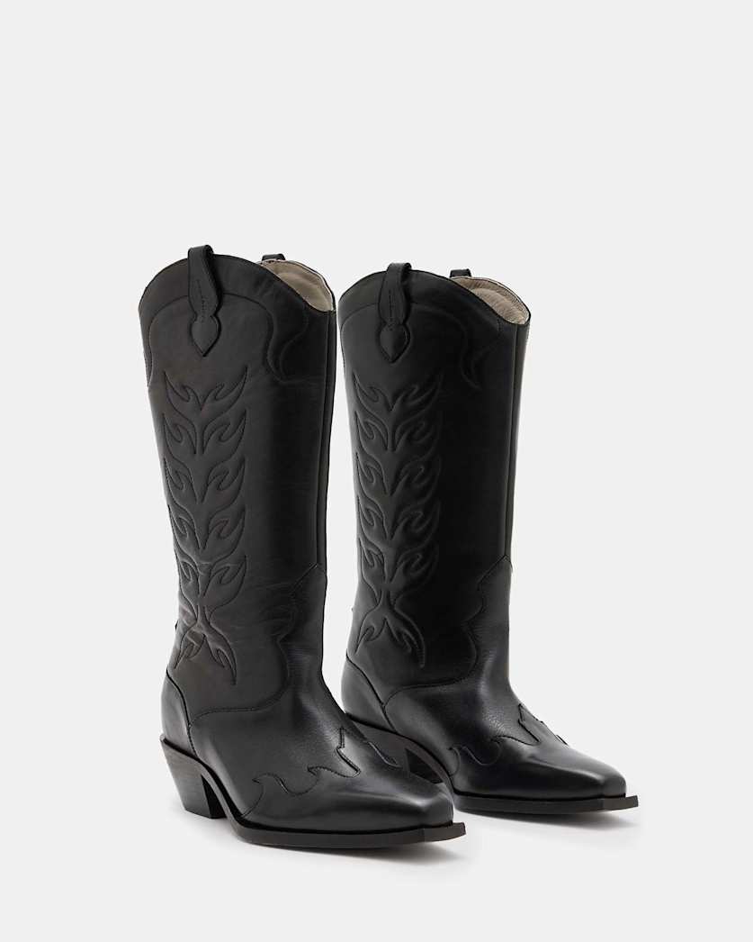 Dolly Western Leather Boots