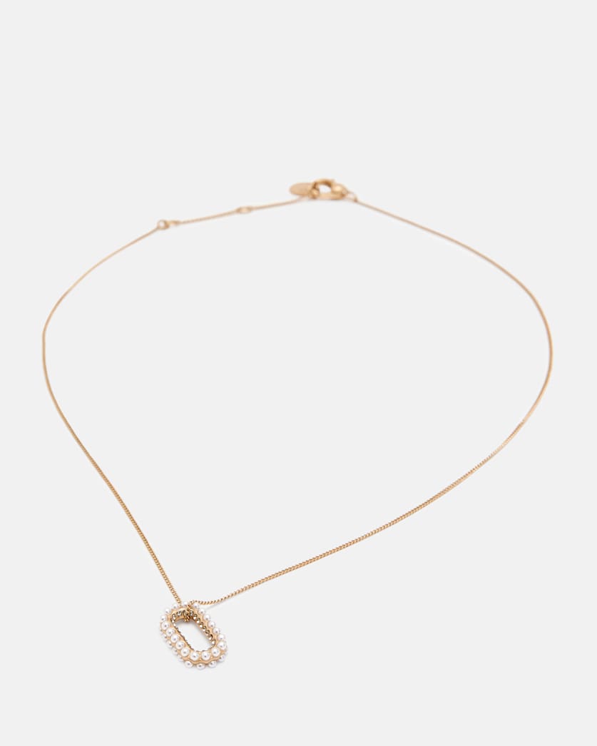 Vida Gold-Tone Pearl Necklace