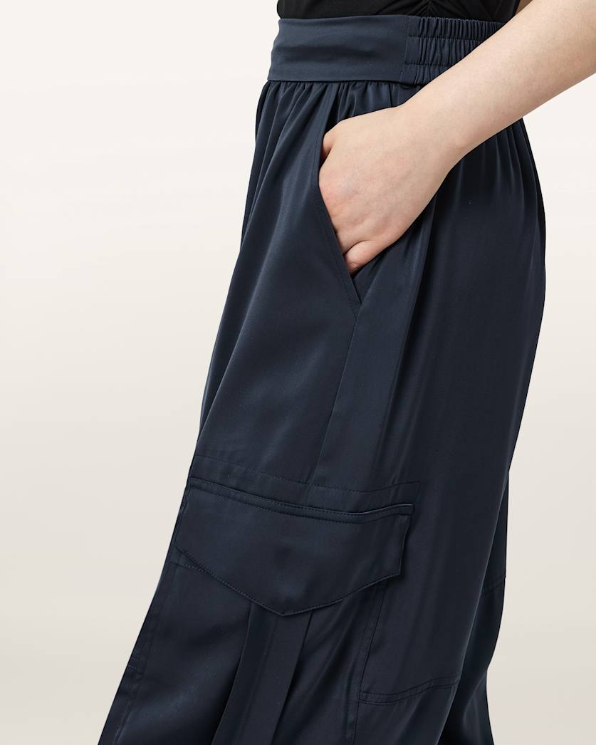 Kaye Straight Fit Drawcord Trousers