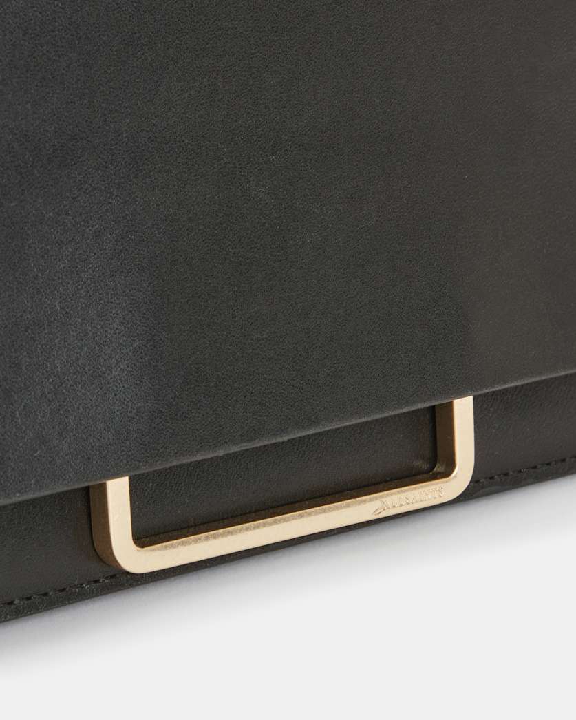 Monique Leather Wallet Bag Belt