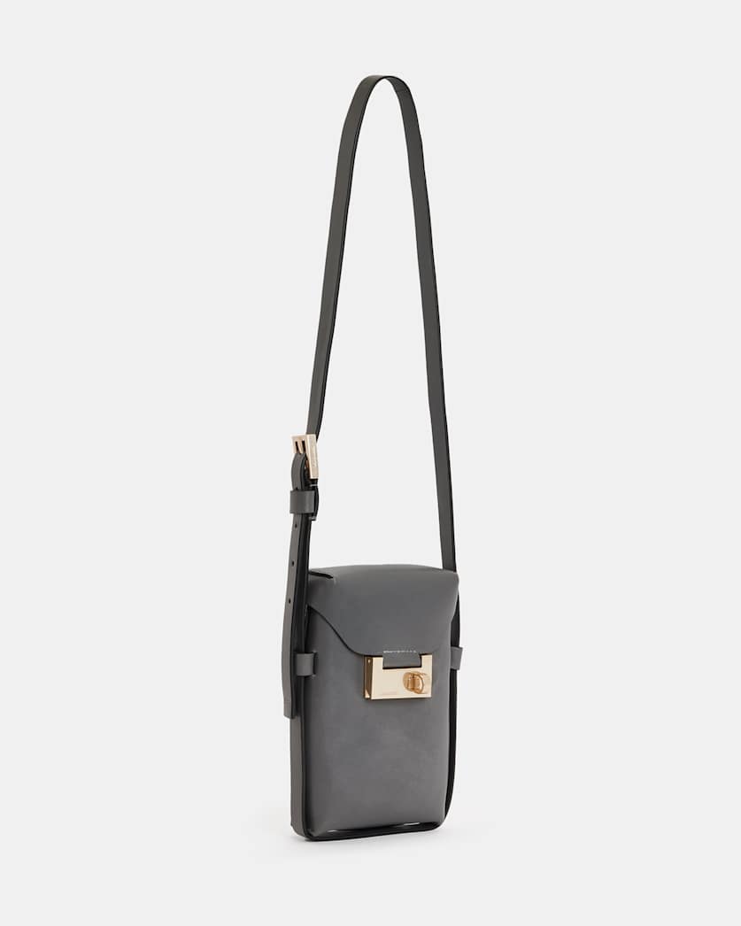 Salome Leather Crossbody Bag