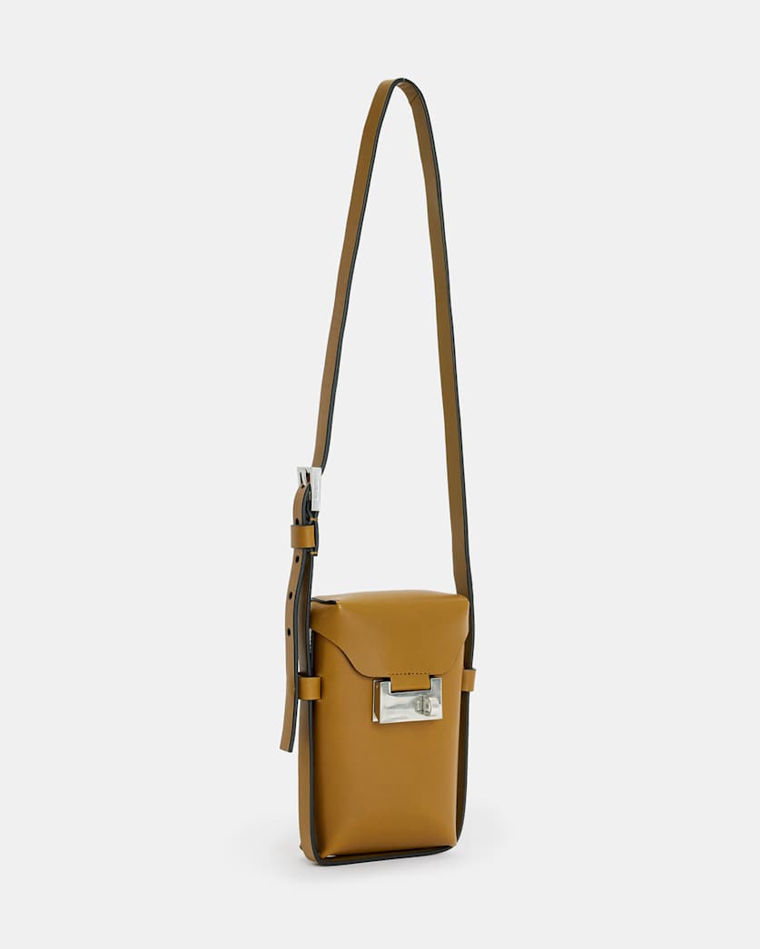 Salome Leather Crossbody Bag