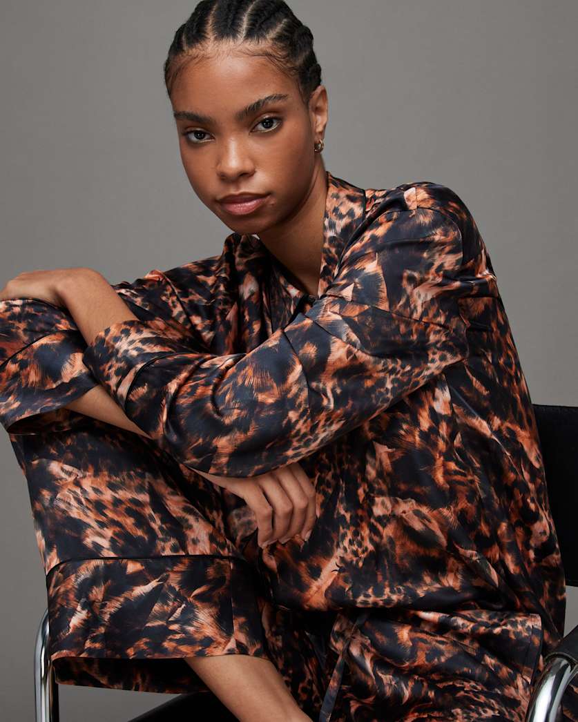 Sofi Silk Blend Spark Pyjama Trousers