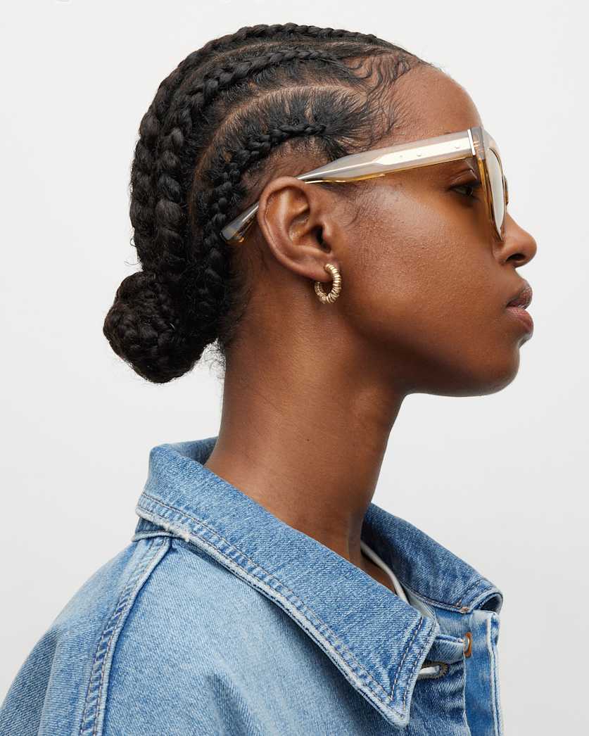 Minerva Square Cat Eye Sunglasses