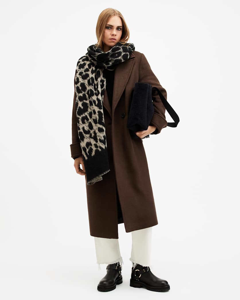 Mabel Double Breasted Oversized Coat