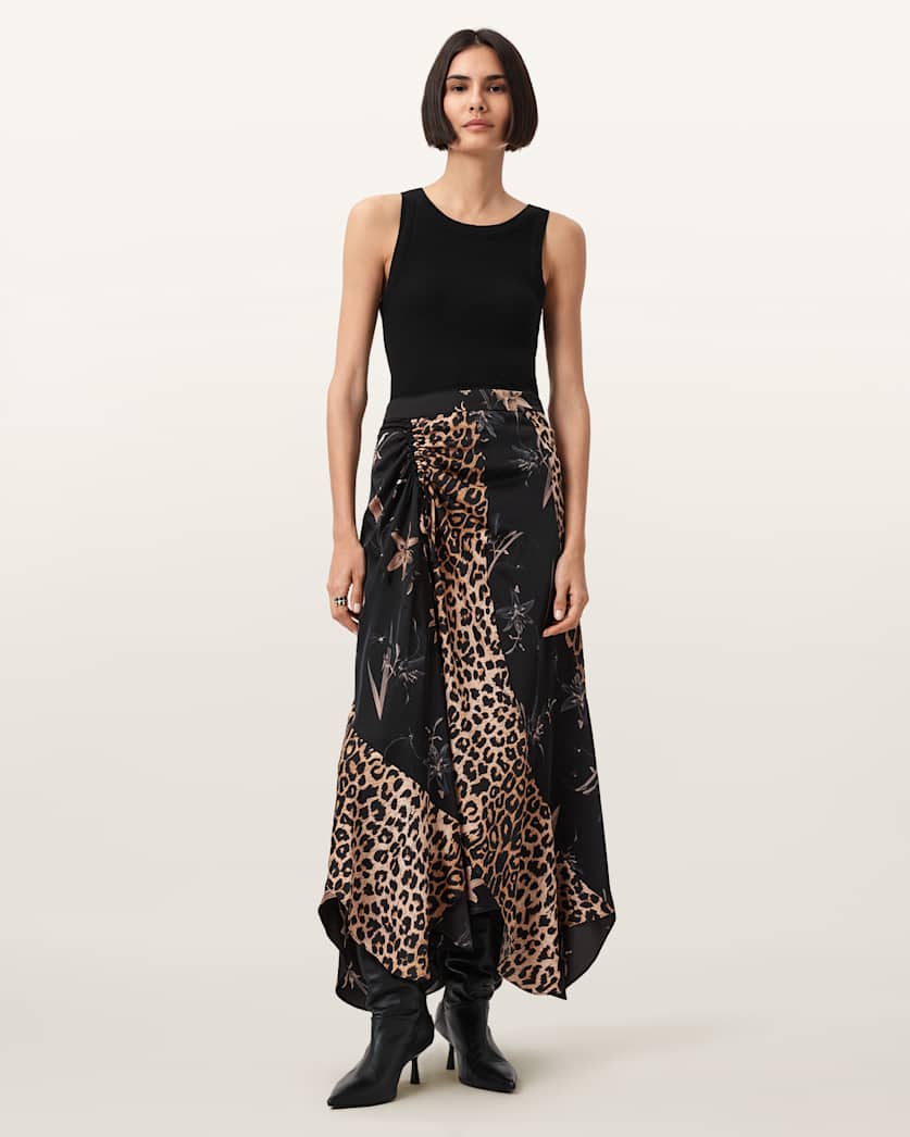 Arleen Printed Maxi Skirt