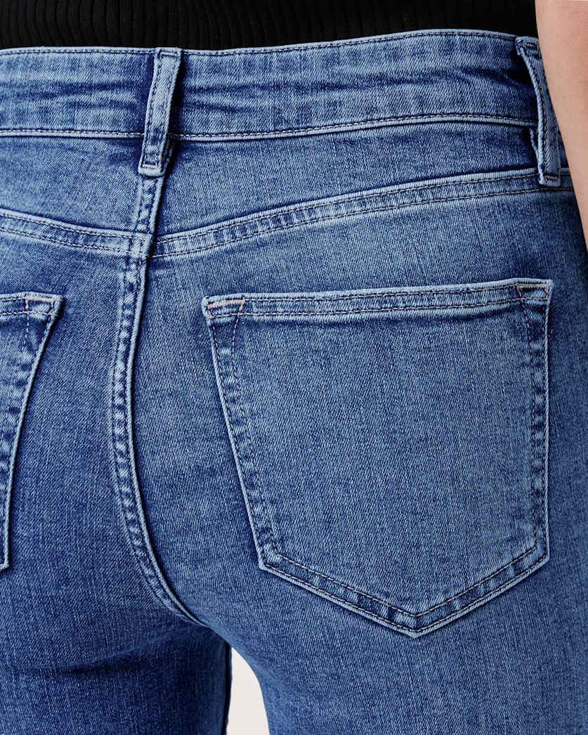 Haldan Slim Bootcut Stretch Denim Jeans