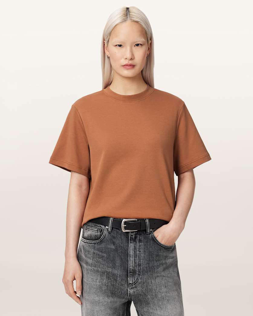 Lisa Boxy Crew Neck T-Shirt