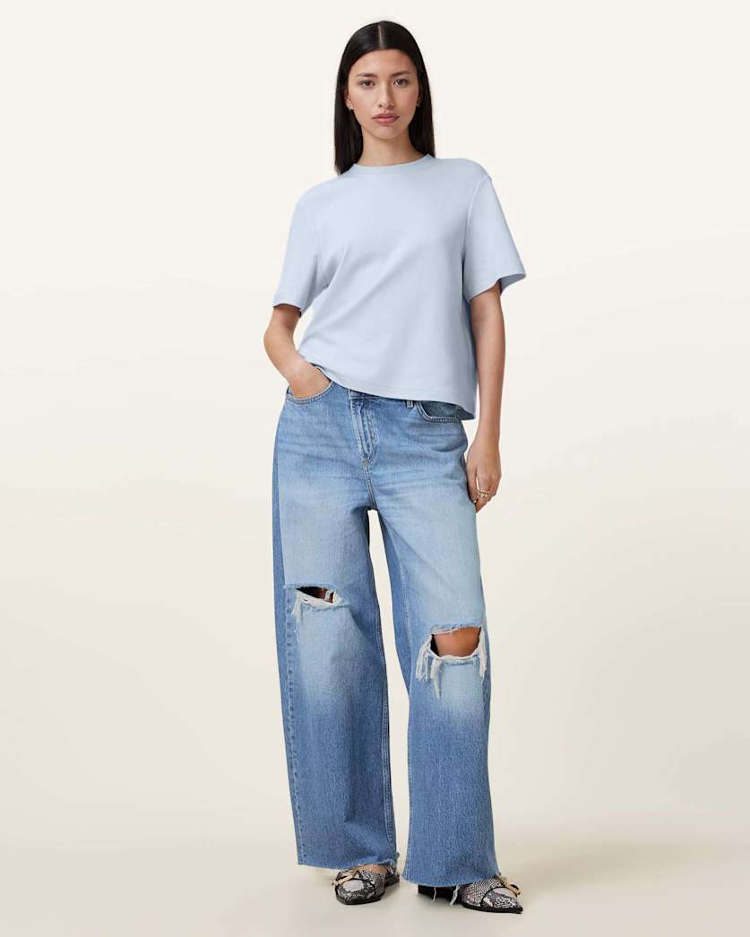 Lisa Boxy Crew Neck T-Shirt