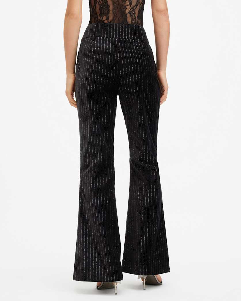 Sevenh High-Rise Slim Flared Trousers