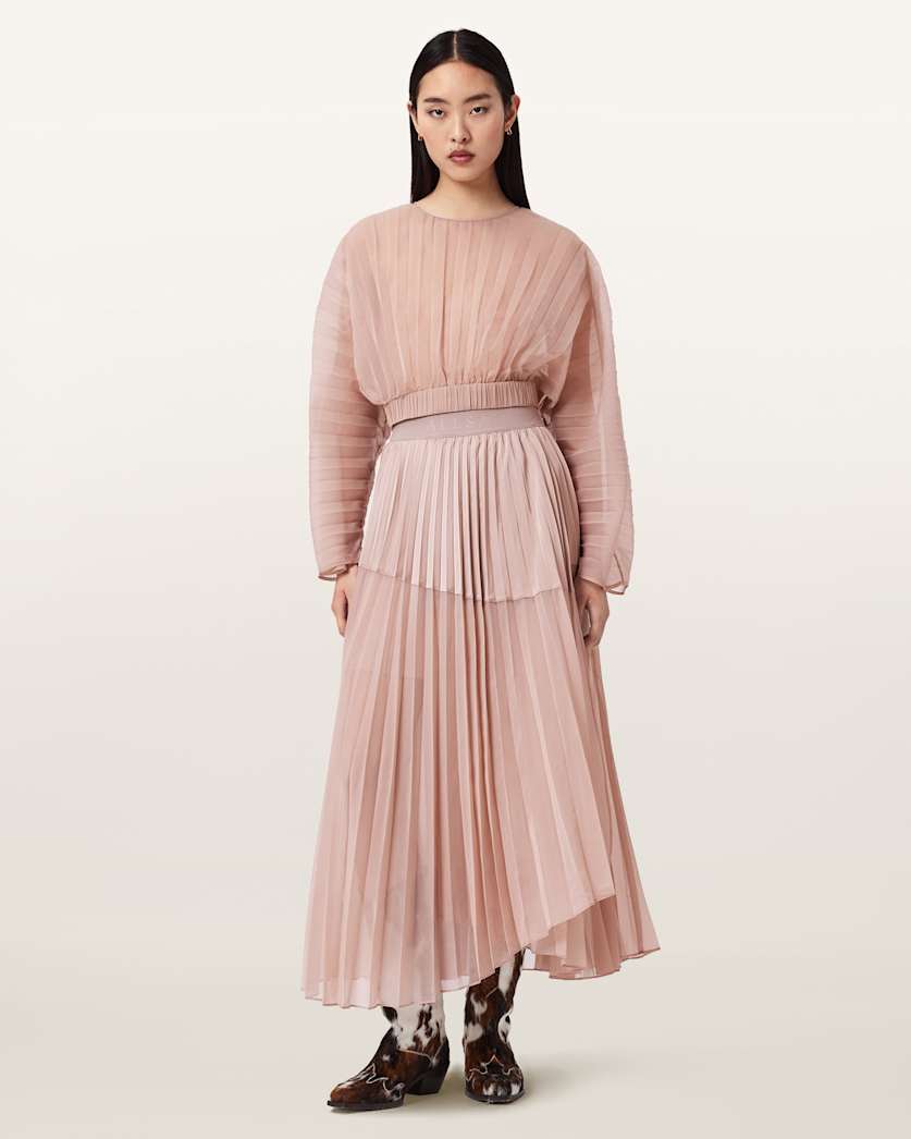 Micaela Pleated Skirt