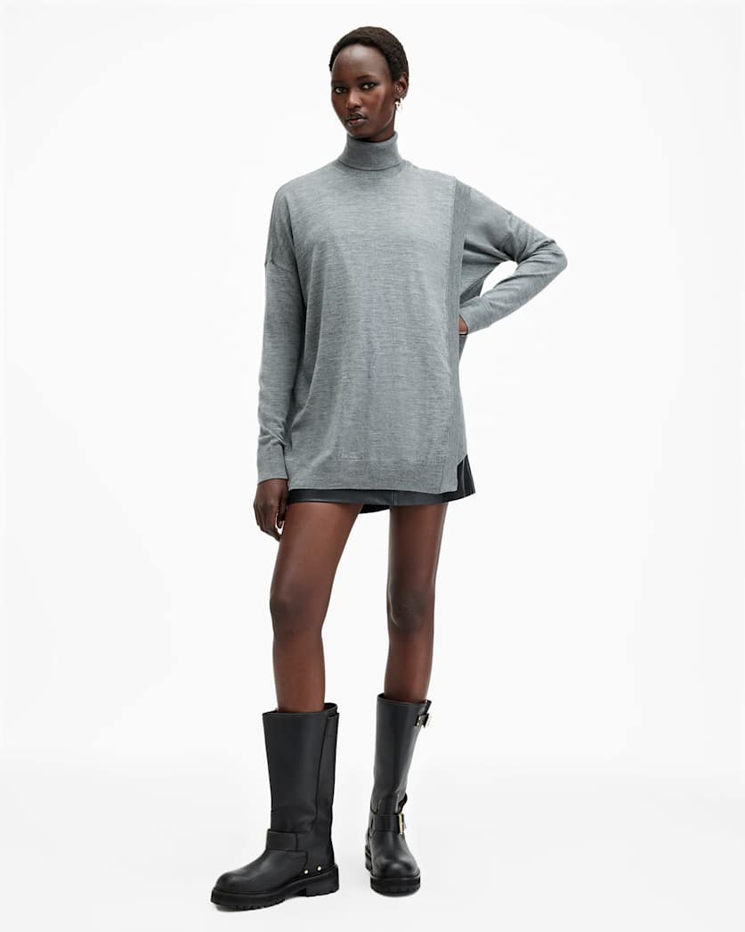 Bern Merino Wool Wrap Jumper