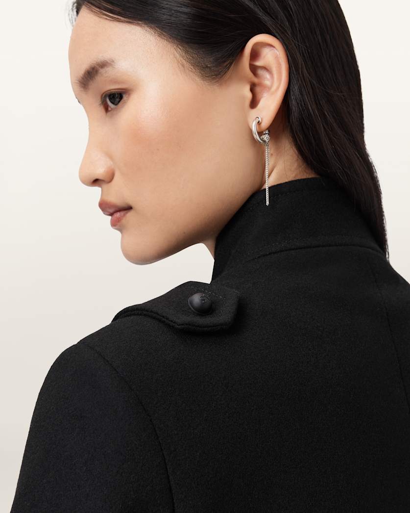 Rummy Cropped Wool Blend Jacket