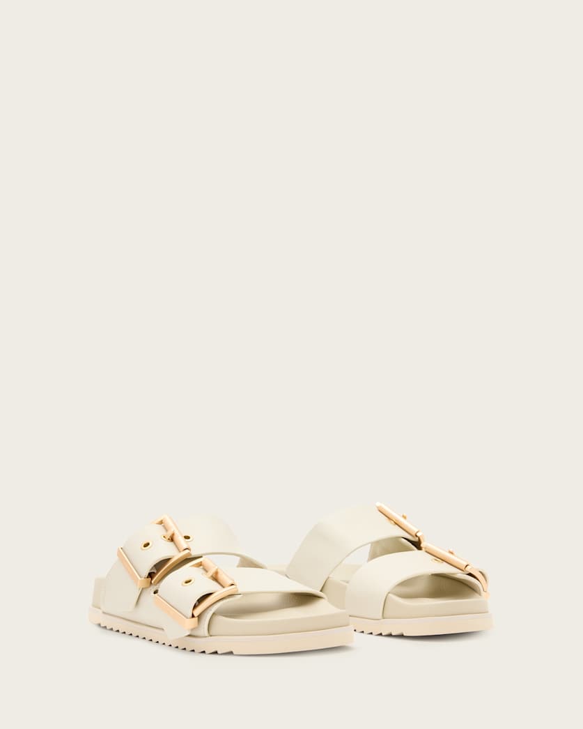 Sian Leather Buckle Sandals