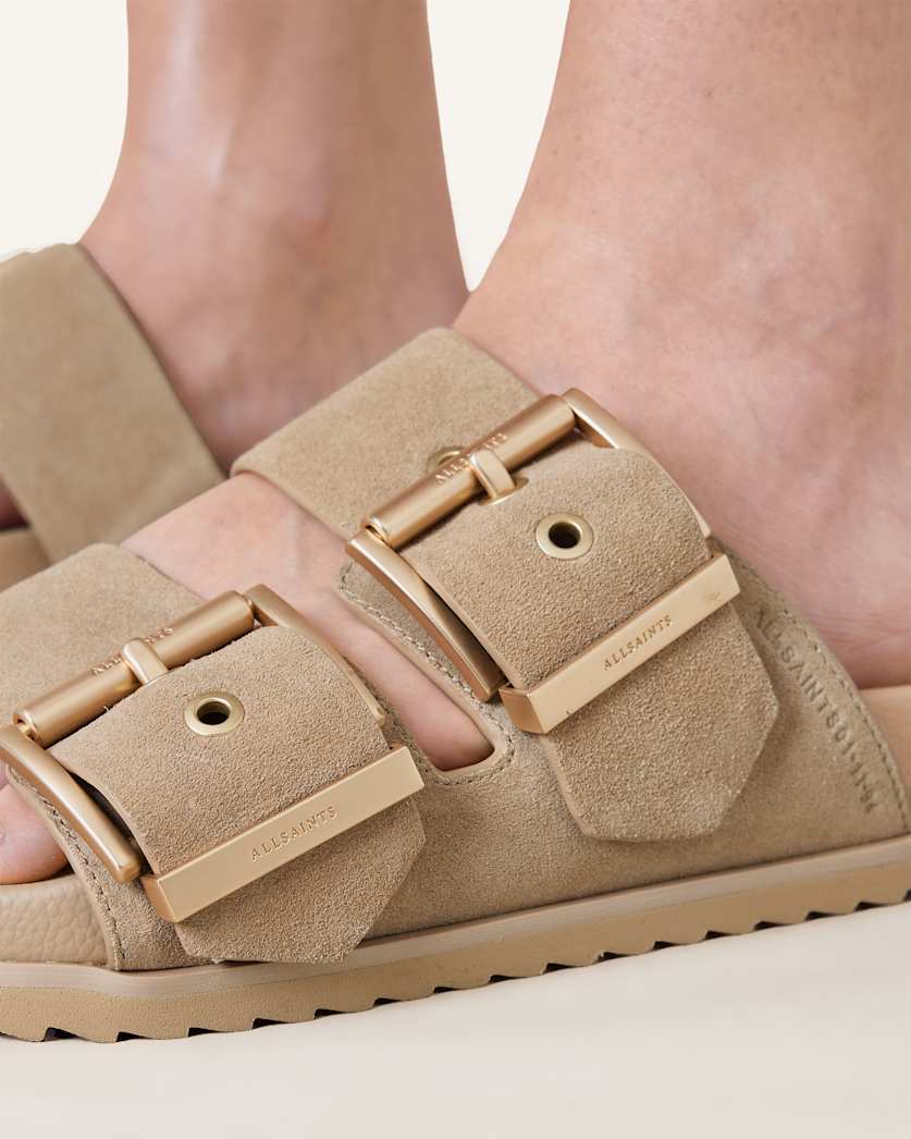 Sian Leather Buckle Sandals
