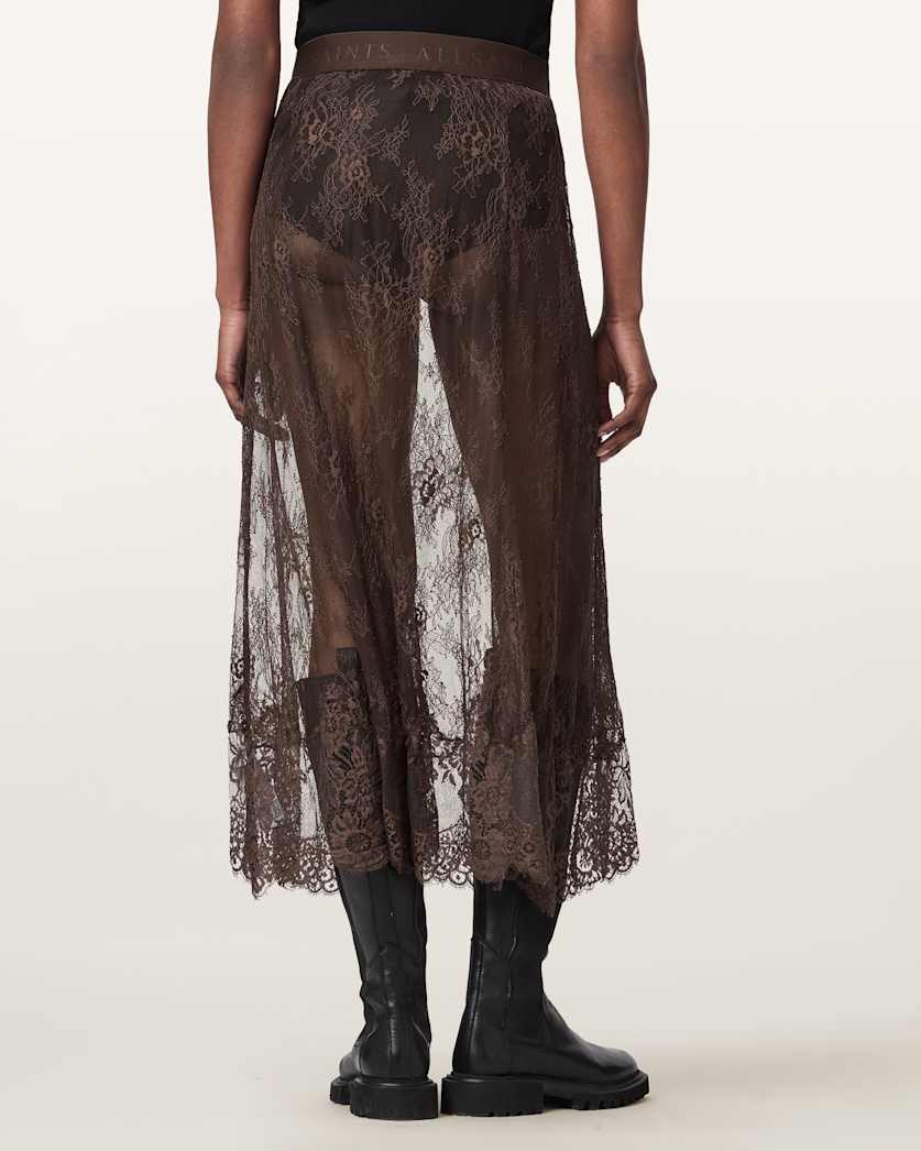 Arran Lace Ankle Length Skirt