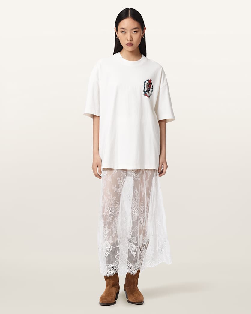 Arran Lace Ankle Length Skirt