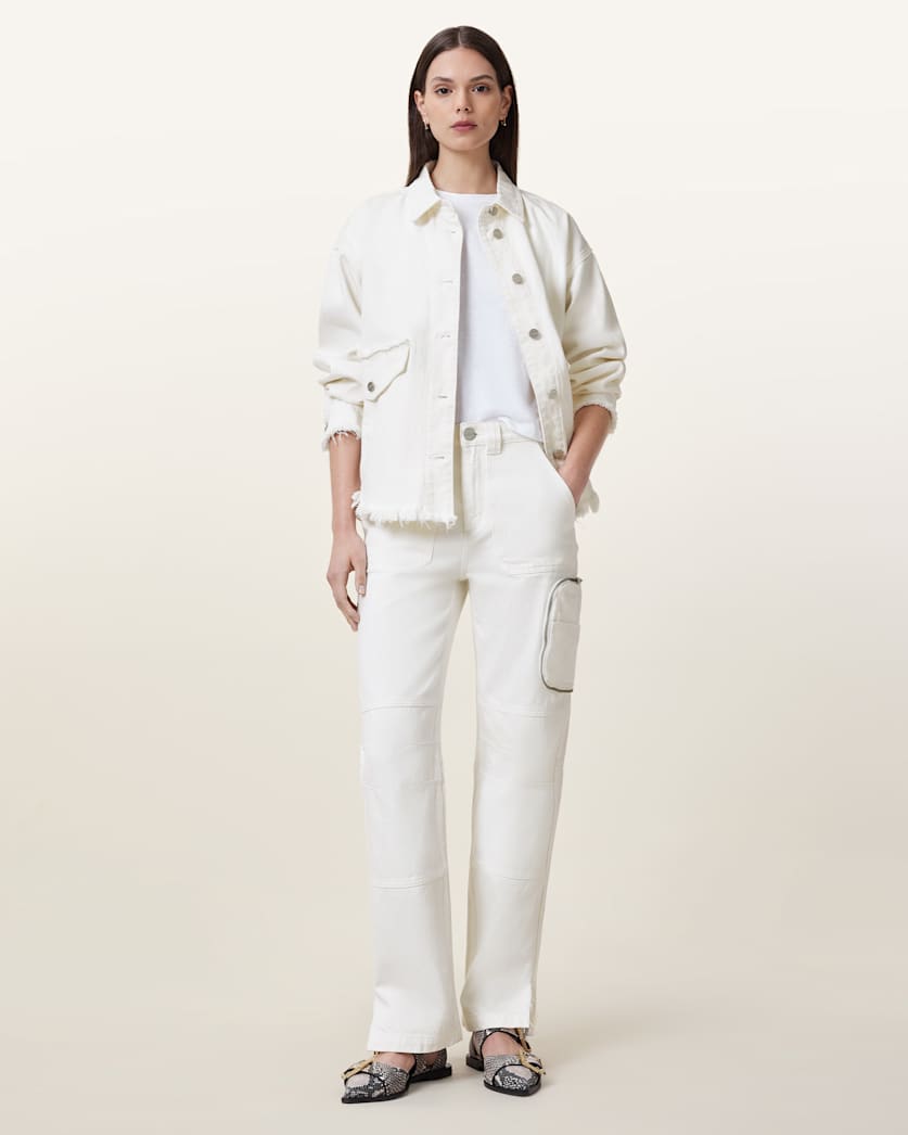 Florence Straight Leg Cargo Jeans