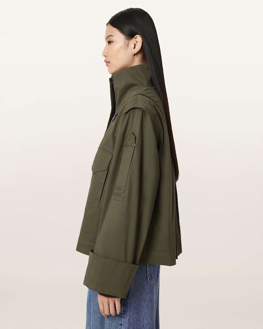 Leighton Cotton Utility Jacket