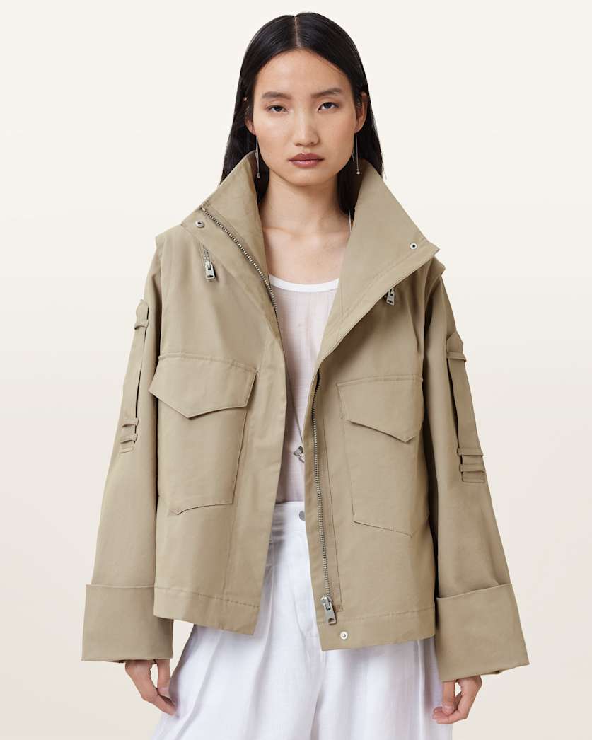 Leighton Cotton Utility Jacket