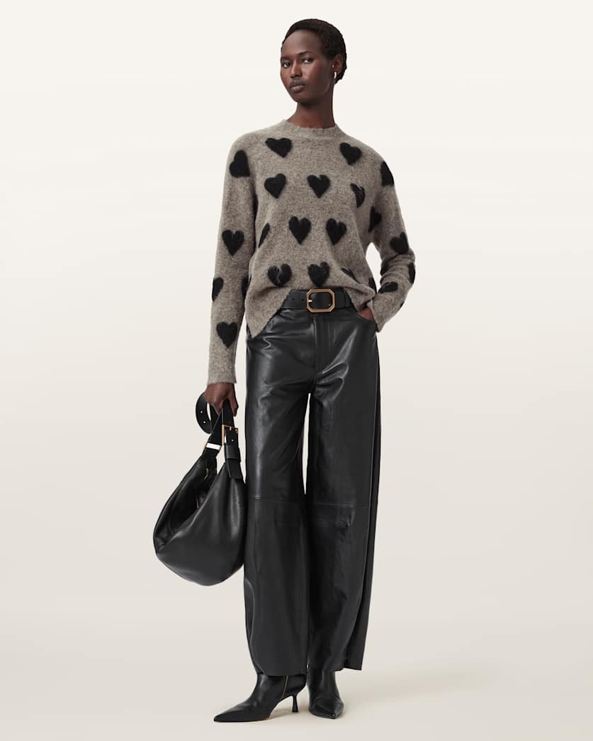 Amora Jacquard Brushed Jumper