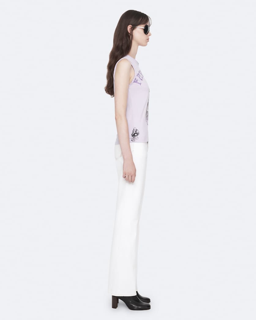 High waisted bootcut jeans