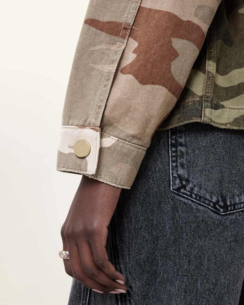 Amelia Camouflage Jacket