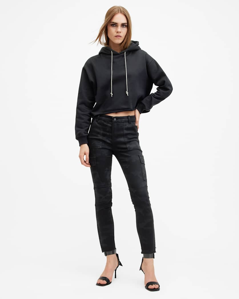 Duran Camouflage Skinny Cargo Jeans