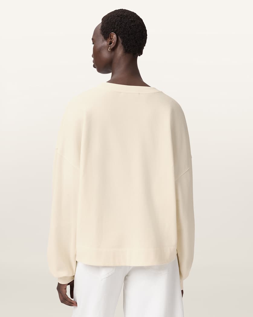 Lila Embroidered Oversized Sweatshirt