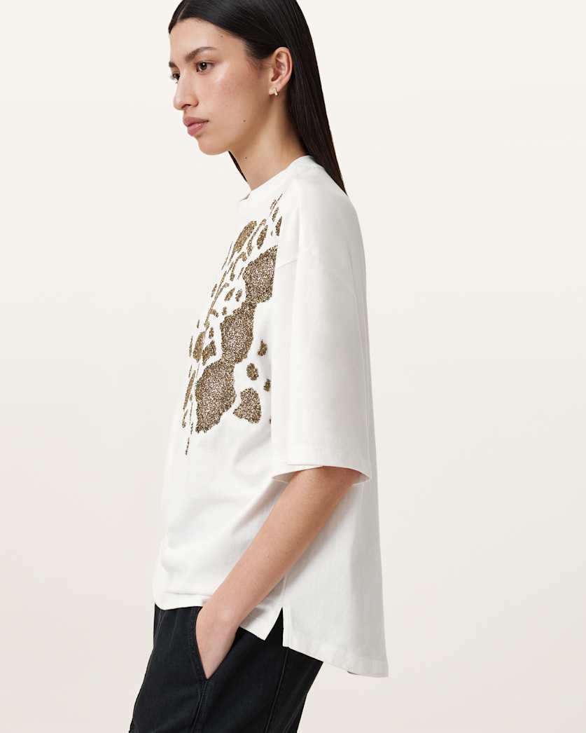 Amelie Flow Embellished T-shirt