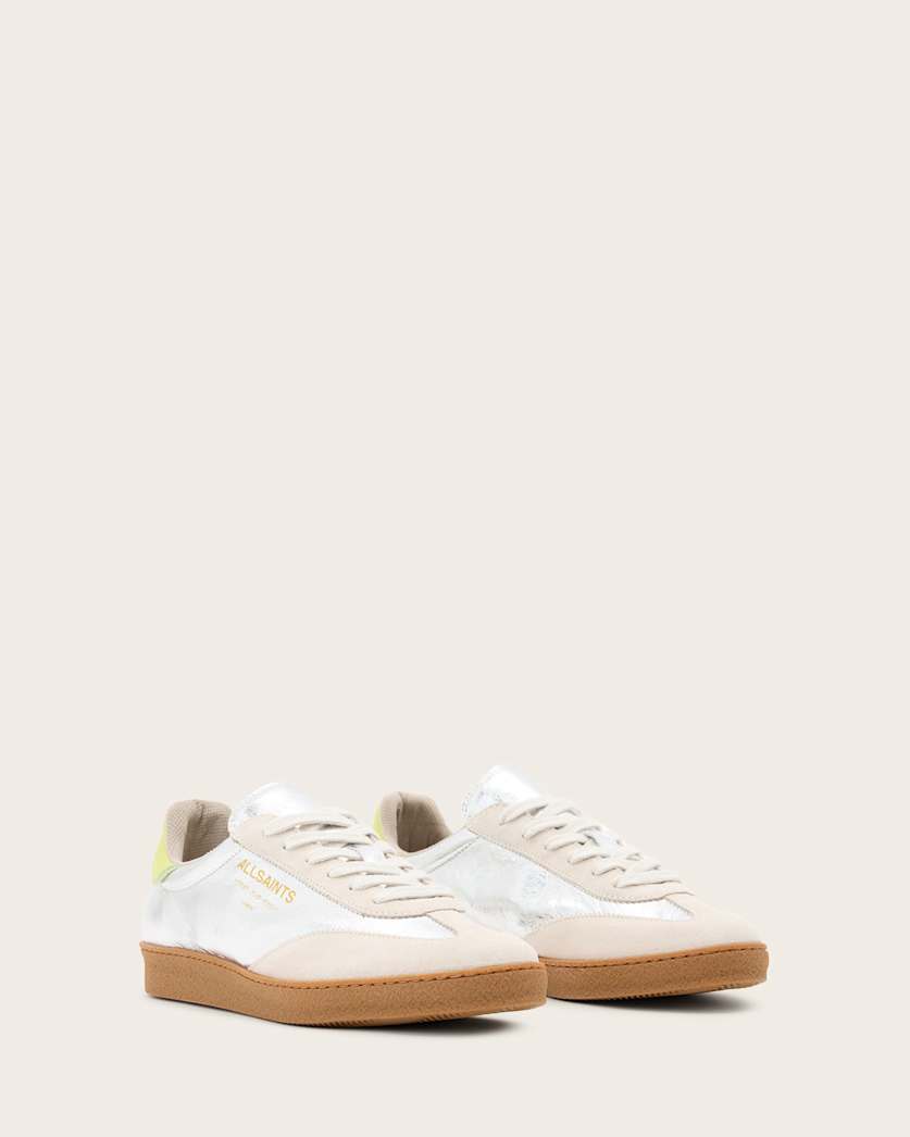 Thelma Metallic Low Top Trainers